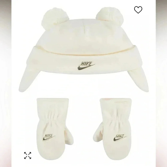 Nike Two Piece Hat and Gloves Set 2T-4T - Picture 1 of 6
